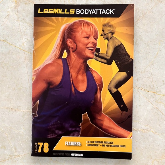 Les Mills BODYATTACK 78 CD, DVD, & Choreography Booklet - Picture 2 of 3
